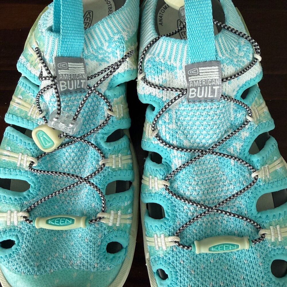 Size 6 - Keen Evofit One Knight Hiking Sandals Women’s Paloma Lake Blue - Picture 13 of 13